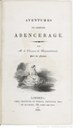 François-René de Chateaubriand (1768–1848), Aventures du Dernier Abencérage 1826 