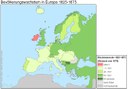 Andreas Kunz / Monika Krompiec / Carolin Heymann, Bevölkerungswachstum in Europa 1825–1875; source: Digitaler Atlas zur Geschichte Europas seit 1500, Institut für Europäische Geschichte, http://www.atlas-europa.de/t04/bevwr/map-wr_1825-1875.htm.