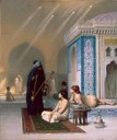 Jean-Léon Gérôme (1824–1904), Une piscine dans le harem c. 1876 IMG