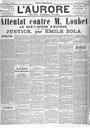Zola, Emile: Justice, in: L’Aurore, 5. Juni 1899; Digitalisat: Gallica / Bibliothèque nationale de France.  http://gallica.bnf.fr/ark:/12148/bpt6k7019629.item