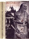 Bildquelle: Münzenberg, Willi (Hg.): Braunbuch über Reichstagsbrand und Hitlerterror. Vorwort von Lord Marley, Basel 1933, Schutzumschlag von John Heartfield (1891–1968) und Buchrücken, © The Heartfield Community of Heirs/VG Bild-Kunst, Bonn 2011 www.bildkunst.de