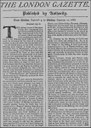 Henry Muddiman (1629–1692), The London Gazette, Nr. 85 vom Montag, dem 3. September 1666, Titelblatt; Bildquelle: The London Gazette Archive, online: http://www.london-gazette.co.uk/issues/85/pages/1. 