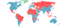 Conscription map of the world 2011, author: Mysid, last updated: 8 July 2011; source: Wikimedia Commons, http://commons.wikimedia.org/wiki/File:Conscription_map_of_the_world.svg, public domain.