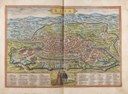 Frans Hogenberg (1535–1590), Roma, in: Braun, Georg / Hogenberg, Franz / Novellanus, Simon: Beschreibung vnd Contrafactur der vornembster Stät der Welt, Köln 1582, vol. 1; digitized version, Universitätsbibliothek Heidelberg, Persistente URL: http://digi.ub.uni-heidelberg.de/diglit/braun1582bd1/0101.