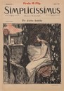 Simplicissimus, Jg. 1, Heft 1, vom 04.04.1886, link Digitalisat Herzogin Anna Amalia Bibliothek / Klassik Stiftung Weimar u.a., http://www.simplicissimus.info/digiviewer/1/1#DV_0