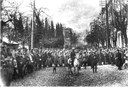 Gründungssitzung der unabhängigen Republik Georgien 1918 in Tiflis, Schwarz-Weiß-Photographie, 1918, Photograph: Boris Kozak; Bildquelle: Mit freundlicher Genehmigung The Georgian Museum of Photography (http://www.photomuseum.org.ge/index_en.htm), http://www.photomuseum.org.ge/1918-21/photos_en.htm, © The Georgian Association for the History of Photography in the Caucasus. 