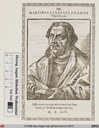 Portrait von Martin Luther (1483–1546), Holzschnitt, 1546, unbekannter Künstler; Bildquelle: Kungliga biblioteket, Stockholm, Reproduktion: Jens Östman, Kungliga biblioteket - The National Library of Sweden.