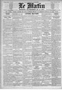 Alfred Edwards (1856-1914), Le Matin, Schwarz-weiß Druck, 1894; Bildquelle: unbekannter Autor: Trahision: Arrestition d'un Officier d'Armée Francais, in: Le Matin 3898 (1894), S. 1, Digitalisat: Gallica, https://gallica.bnf.fr/ark:/12148/bpt6k556047w/f1.item.zoom.