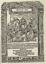 Titelblatt der Dunkelmännerbriefe (Epistolae obscurorum virorum), Teil 2, unbekannter Künstler, 1517; Bildquelle: Westrin, Th. u.a. (Hg.): Nordisk familjebok: Konversationslexikon och Realencyklopedi, Stockholm 1907, vol. 7: Egyptologi-Feinschmecker, S. 716, Digitalisat: Projekt Runeberg, http://runeberg.org/nfbg/0380.html.