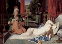 Jean-Auguste-Dominique Ingres (1780–1867), L'Odalisque à l'esclave (Odaliske mit Sklavin), Öl auf Leinwand, 1842; Bildquelle: Walters Art Museum, Baltimore. 