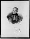 François Séraphin Delpech (1778–1825), Portrait François Guizot (1787–1874),  Lithographie, ohne Datum [vor 1825]; Bildquelle: Library of Congress, Prints and Photographs Division, http://hdl.loc.gov/loc.pnp/cph.3c00963.  