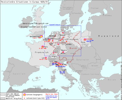 Revolutionäre Situationen in Europa 1830/1831 IMG Revolutionäre Situationen in Europa 1830/1831 IMG