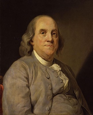 Joseph-Siffred Duplessis, Porträt Benjamin Franklin 1785 IMG