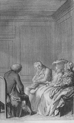 Illustration zu Samuel Richardsons Clarissa 1785 IMG