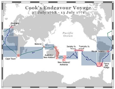 Cook's Endeavour Voyage 1768–1771, NLA and CCR IMG