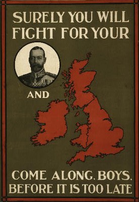British Recruiting Poster 1915 IMG