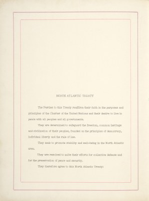 North Atlantic Treaty 1949 IMG
