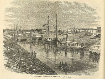 First vessels through the Suez Canal 1869 IMG