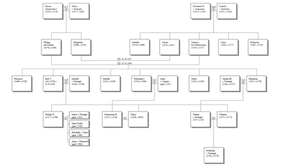 Genealogische Tafel des Hauses Habsburg IMG