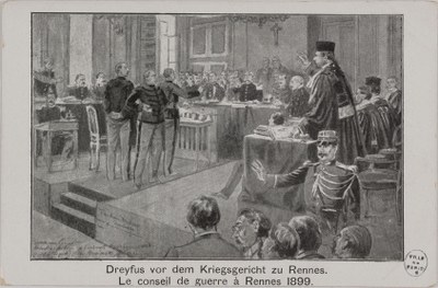 Dreyfus vor dem Kriegsgericht zu Rennes, 1899 IMG
