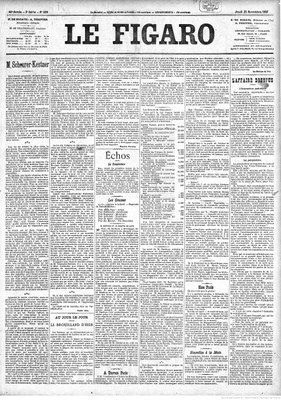 Le Figaro, Monsieur Scheurer-Kestner IMG Le Figaro, Monsieur Scheurer-Kestner IMG