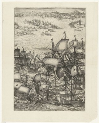 Victory over the Portuguese fleet off Bantam (Indonesia) IMG
