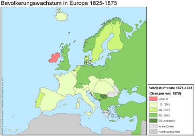 Population growth in Europe 1825–1875, IEG IMG