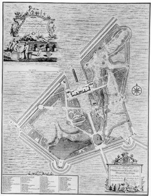 General Plan of the most Noble House & Gardens of the Earl Temple at Stow IMG