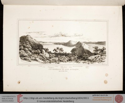 Otto Magnus von Stackelberg (1787–1837): Vue générale de l’ile d’Ithaque prise du Mont Neïos, 1834; Bildquelle: La Grèce: Vues Pittoresques et Topographiques, Paris 1834, Tafel 10; Digitalisat: Universität Heidelberg, http://digi.ub.uni-heidelberg.de/diglit/stackelberg1834/0011.Attribution-NonCommercial-ShareAlike 3.0 Unported licensehttp://creativecommons.org/licenses/by-nc-sa/3.0/