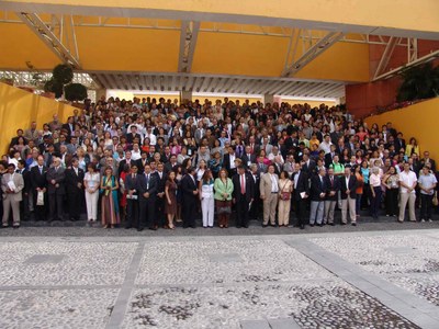 Teilnehmer des Weltkongresses der internationalen Liga homöopathischer Ärzte in Puebla (Mexiko) August 2007 IMG