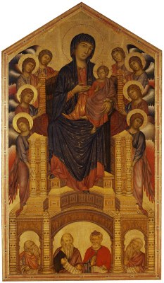 Cimabue, Virgin and Child Enthroned