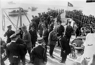 German Emperor Wilhelm II in Konstantinopel 1917 IMG