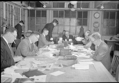 Die Redaktion der "Daily Mail" 1944 IMG