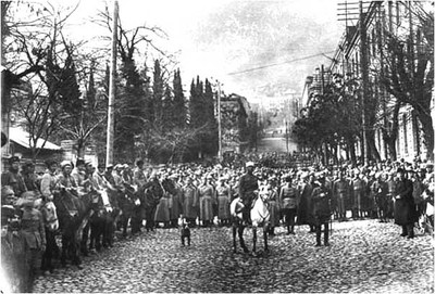 Einmarsch der Roten Armee in Tiflis 1921 IMG