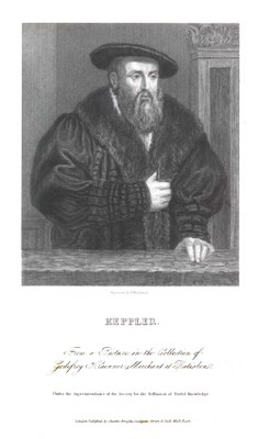 Johannes Kepler, Stich von Frederick Mackenzie, 1787(88)-1854, 12.3 x 10.7 cm; Bildquelle: Dibner Library of the History of Science and Technology, http://www.sil.si.edu/digitalcollections/hst/scientific-identity/CF/display_results.cfm?alpha_sort=k