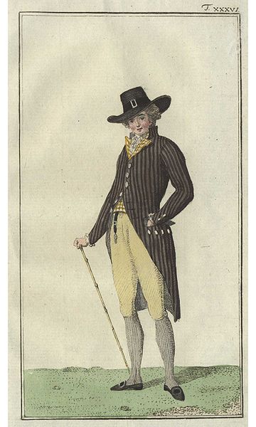 "Englischer Herr von neuester Mode" 1786 IMG