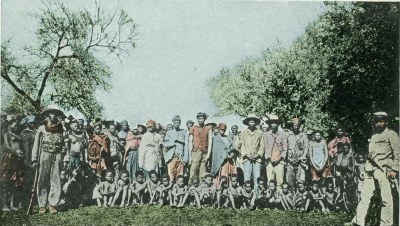 Kriegsgefangene Herero in Deutsch-Südwest-Afrika 1904 IMG