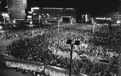 Montagsdemonstration, Leipzig 1989