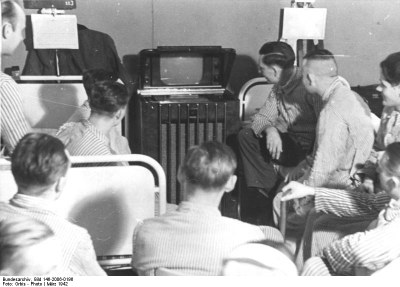 Fernsehen im deutschen Lazarett 1942 IMG