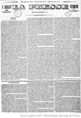 La Presse 1836 IMG