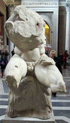 Belvedere Torso, marble IMG