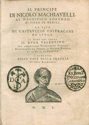 Machiavelli, Il Principe, 1550