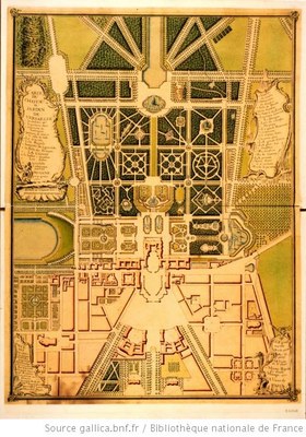 Versailles, geometrischer Plan IMG