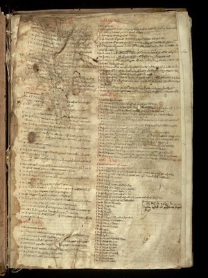 Aristotle's work translated by William of Moerbeke IMG