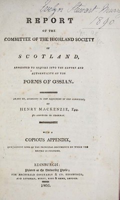 Report of the Committee 1805