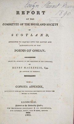 Report of the Committee 1805