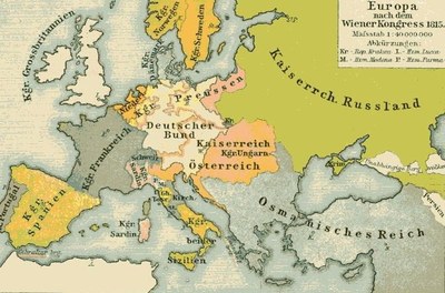 Europa nach dem Wiener Kongress 1815 IMG