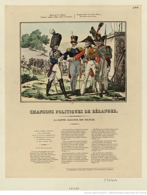 Sainte-Alliance des peuples 1818 Sainte-Alliance des peuples 1818