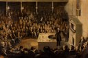 Michael Faraday lecturing at the Royal Institution IMG