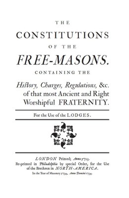 Constitutions of the Free-Masons (1723)